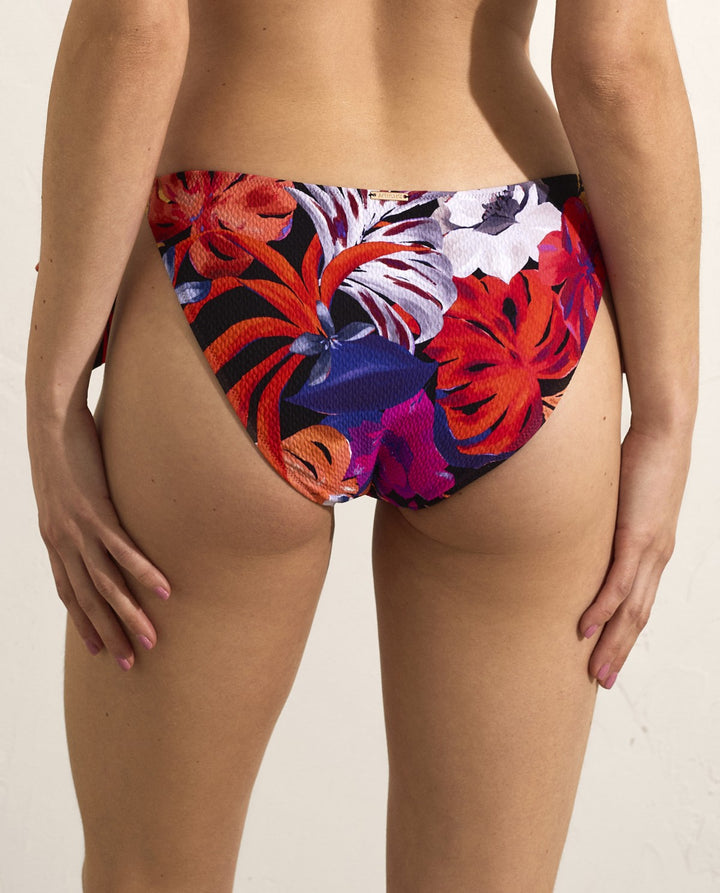 Braga bikini tiro bajo nudos laterales-braga bikini-Blonda