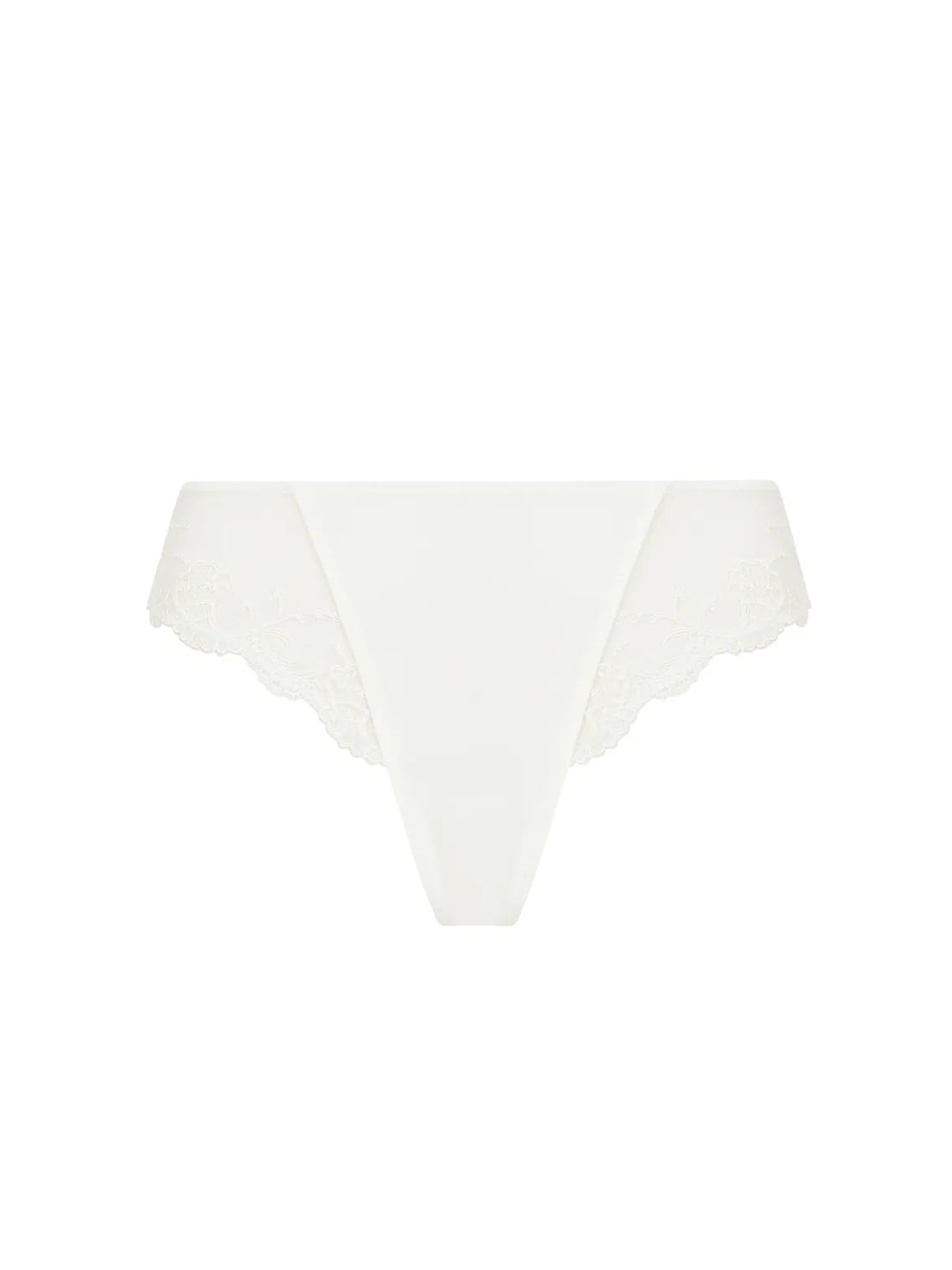 Braga fantasía de seda y tul bordado