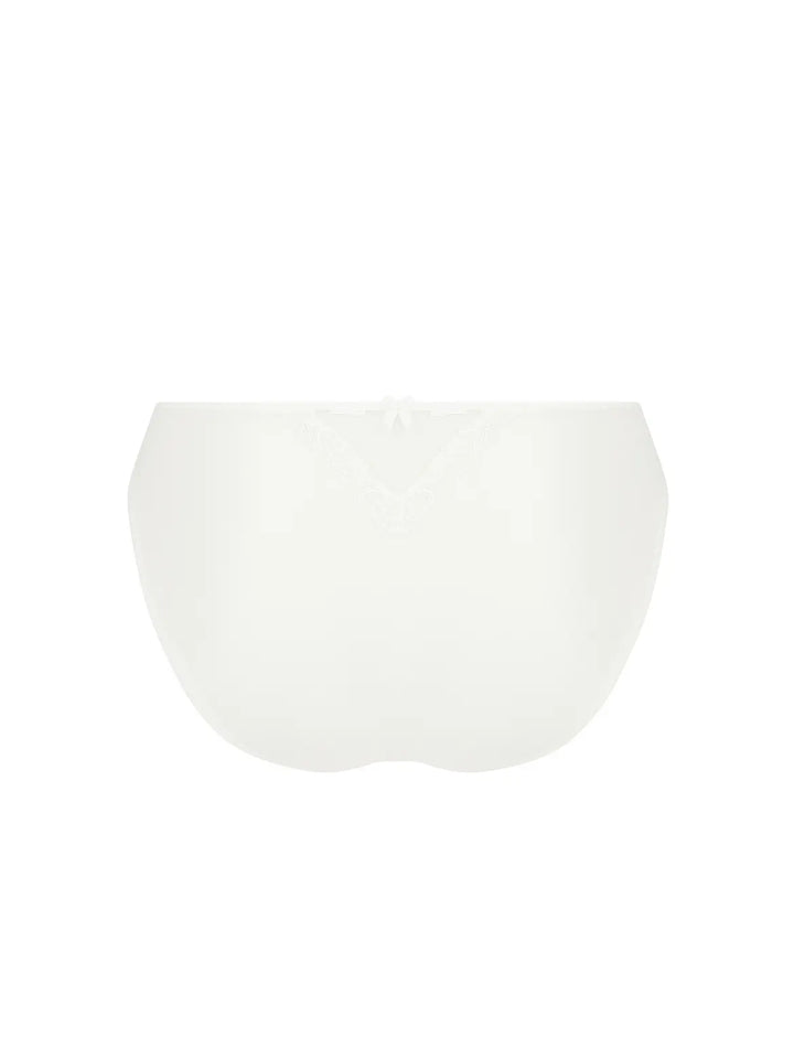 Braga fantasía de seda y tul bordado