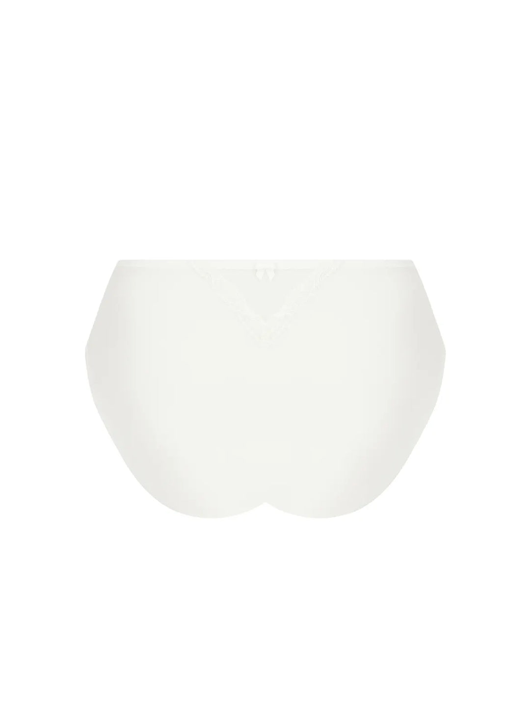 Braga alta de seda y tul bordado