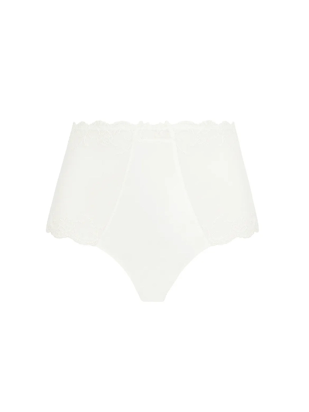 Shorty de seda y tul bordado Splendeur Soie