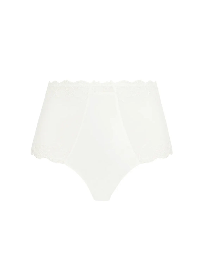 Shorty de seda y tul bordado Splendeur Soie