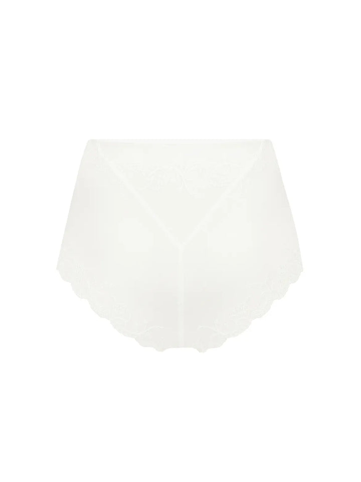 Shorty de seda y tul bordado Splendeur Soie