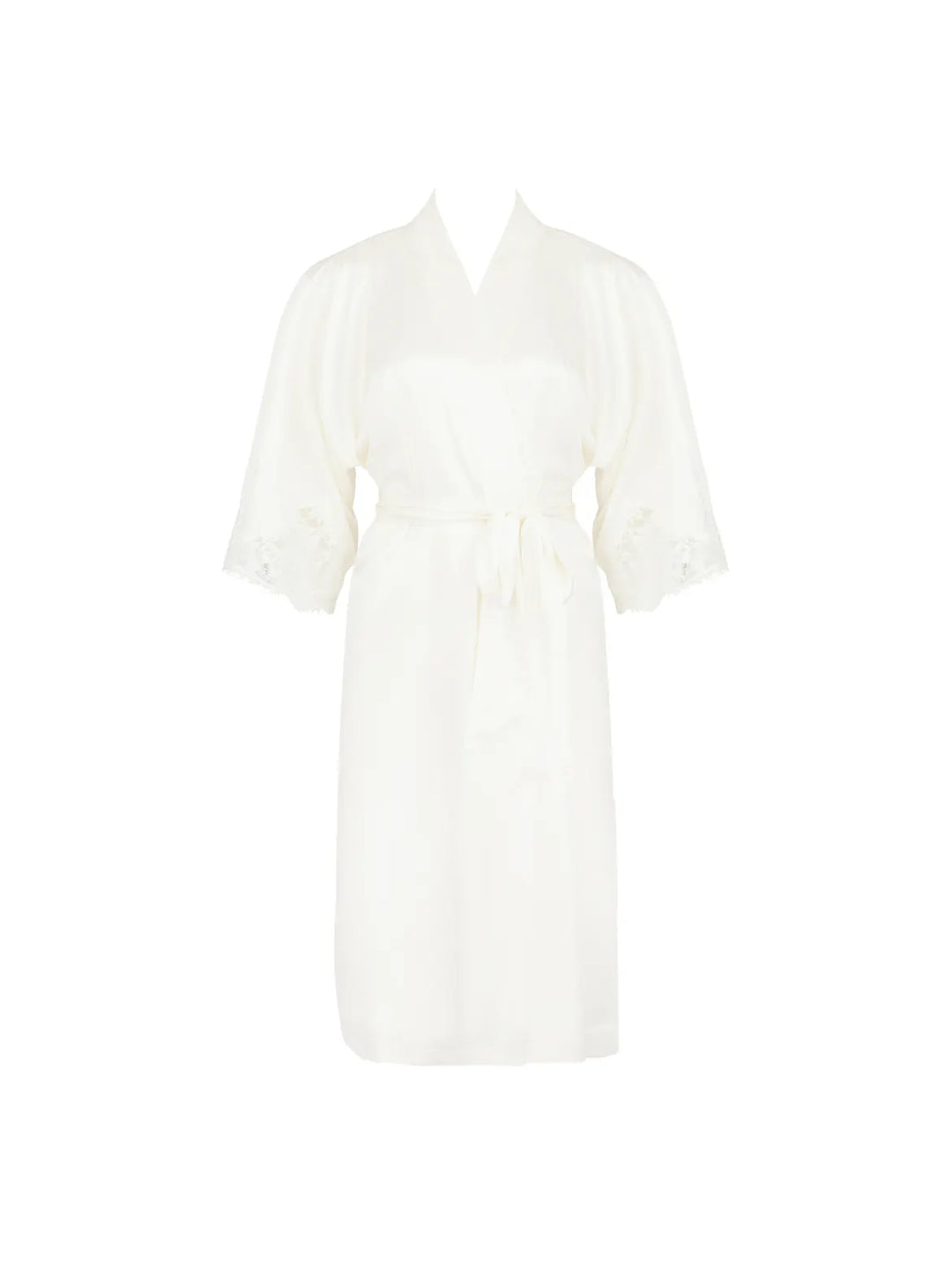 Bata de seda y encaje Splendeur Soie