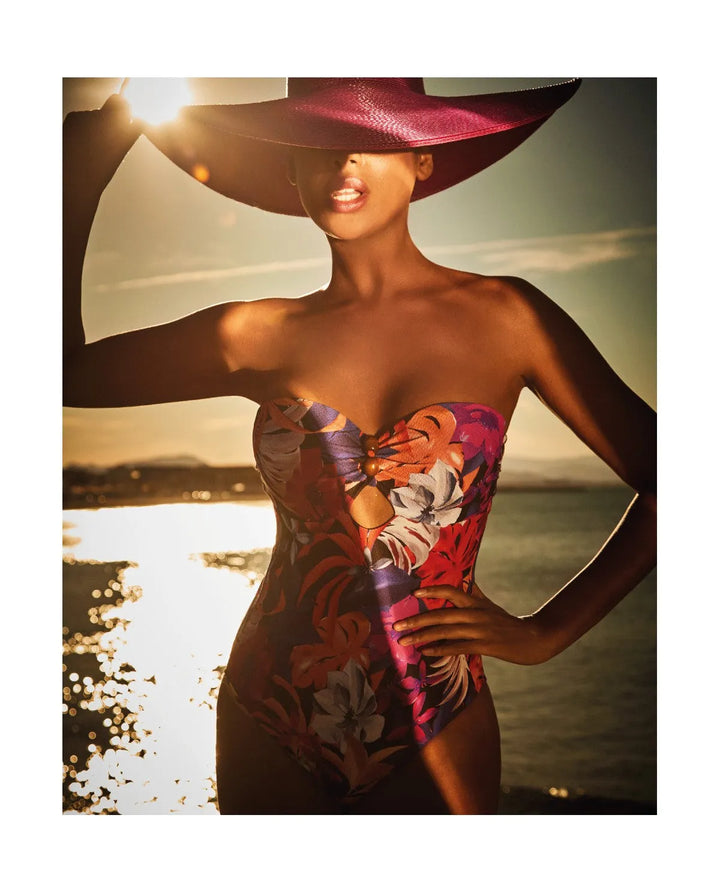 BAÑADOR BANDEAU CON COPA-Bañador-Blonda