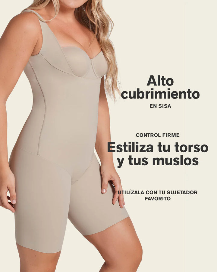 Body control fuerte sin costuras-body-Blonda