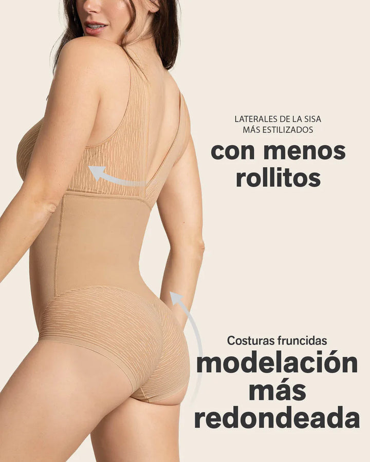 Body moldeador con bralette-body-Blonda