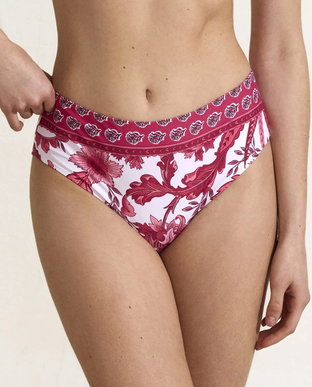 Braga bikini alta clásica-braga bikini-Blonda