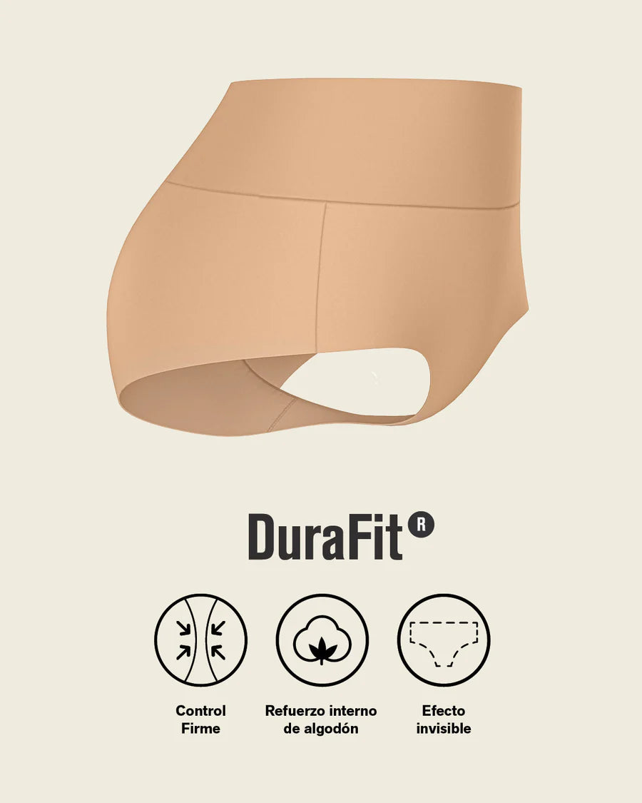 Braga clásica tiro alto de control fuerte de abdomen-braga-Blonda