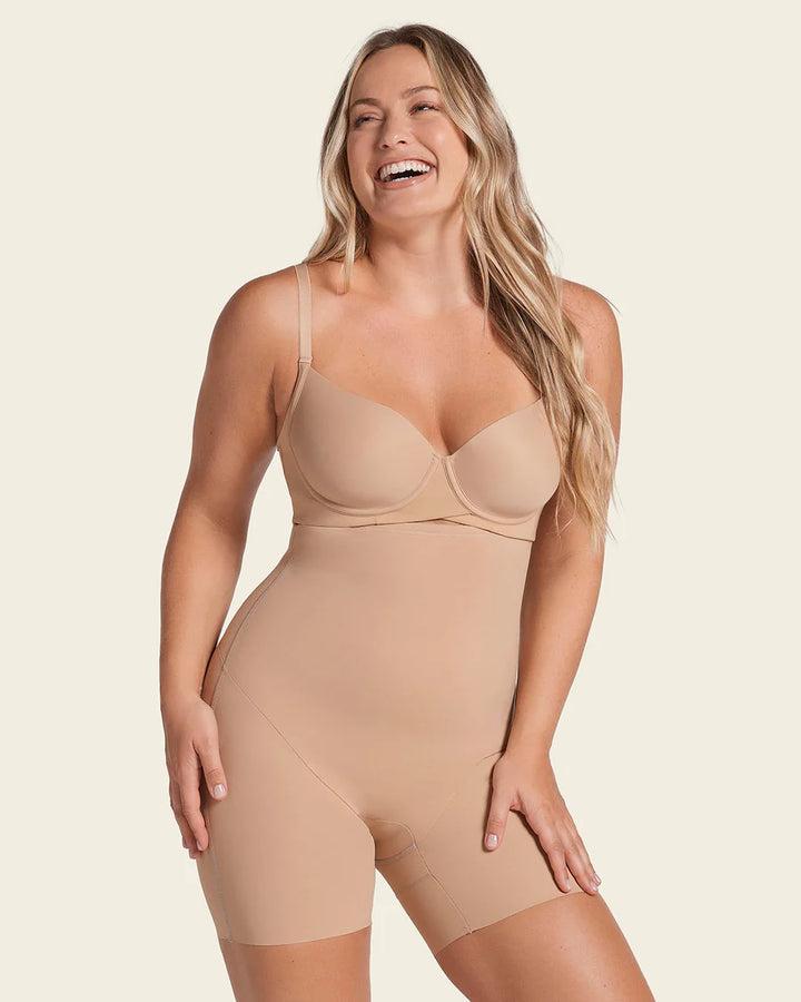 Braga faja de control efecto levanta glúteos-faja-Blonda