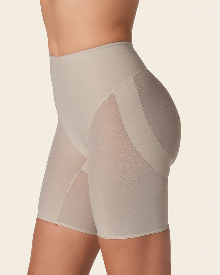 Braga faja tipo short control y realce-braga faja-Blonda