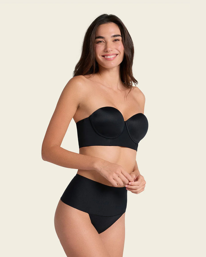 Bustier sin tirantes push up-Sujetador-Blonda