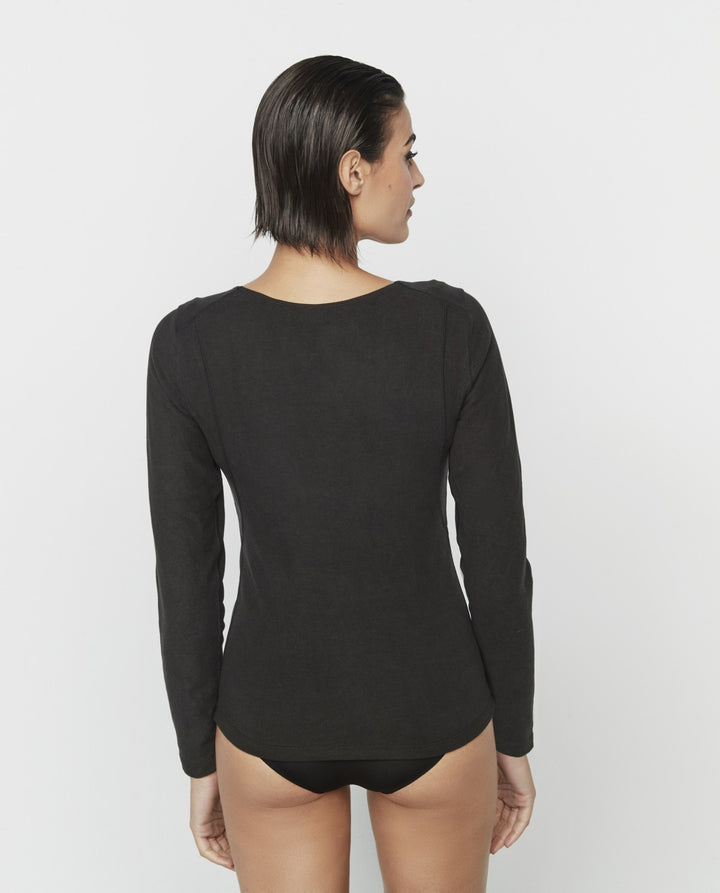 Camiseta térmica manga larga transpirable