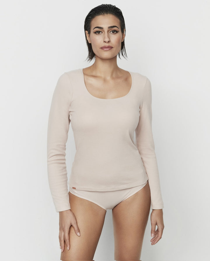 Camiseta térmica manga larga transpirable