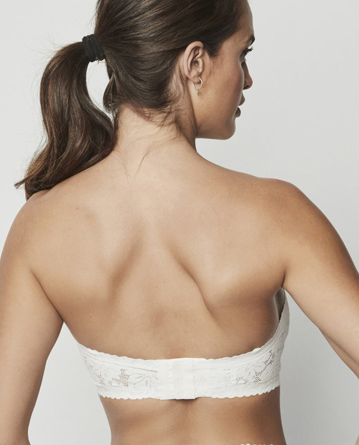 Sujetador bandeau con tirantes extraíbles-Sujetador-Blonda