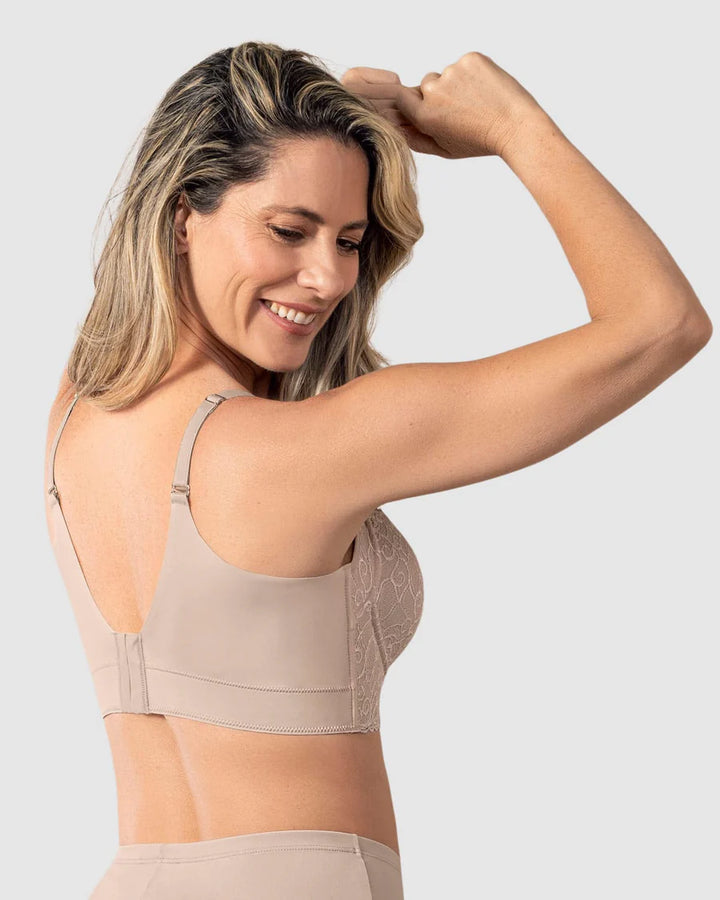 Sujetador buen cubrimiento y soporte con aros-Sujetador-Blonda