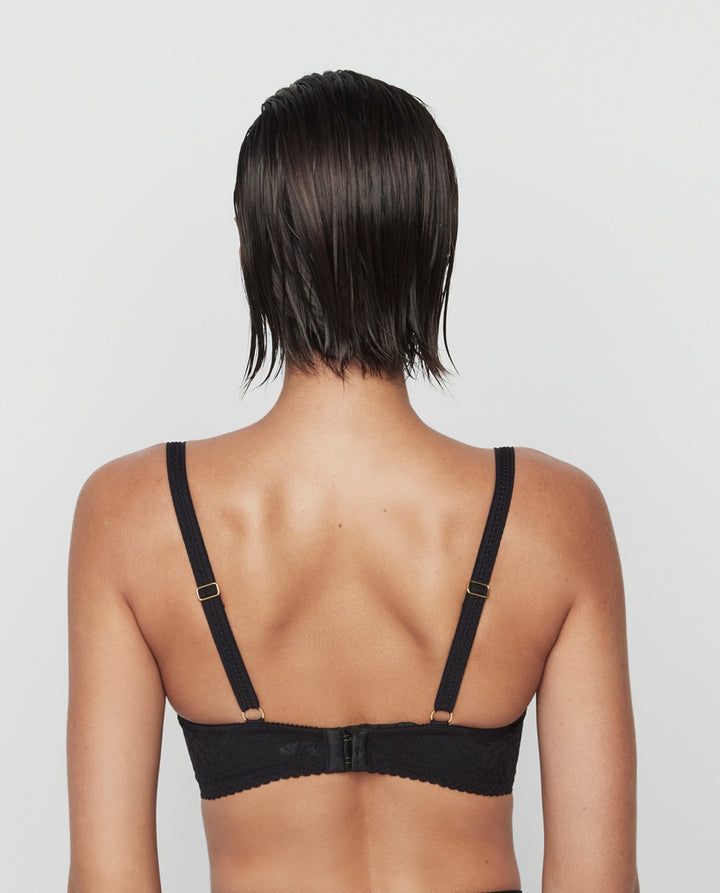 Sujetador de capacidad con escote medio