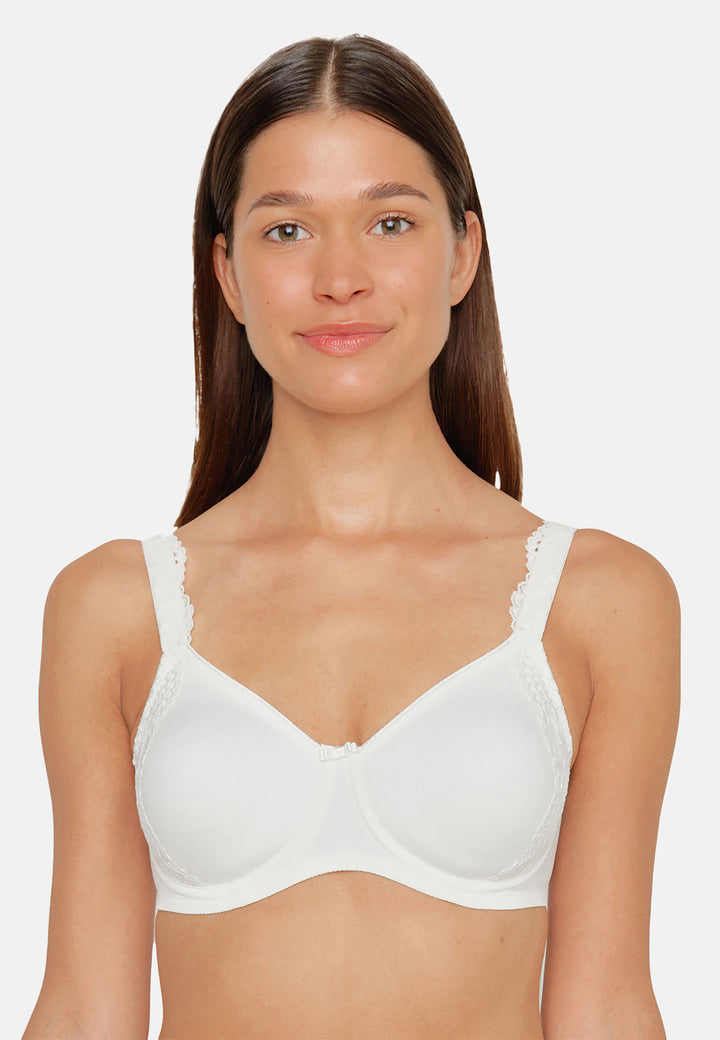 Sujetador reductor con aros y copas moldeadas-Sujetador-Blonda