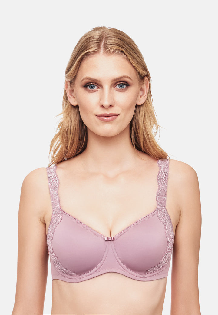 Sujetador reductor con aros y copas moldeadas-Sujetador-Blonda