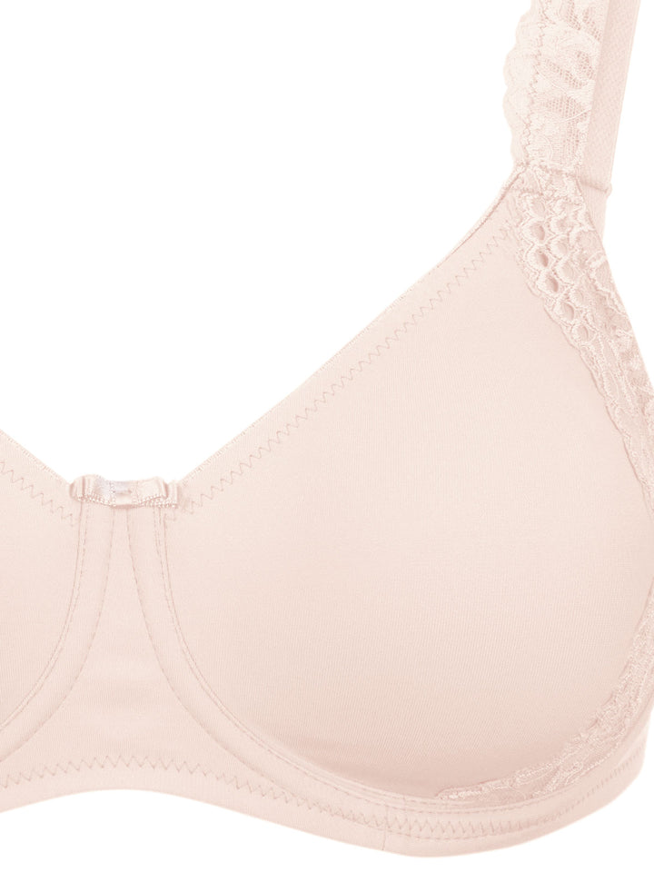 Sujetador reductor con aros y copas moldeadas-Sujetador-Blonda