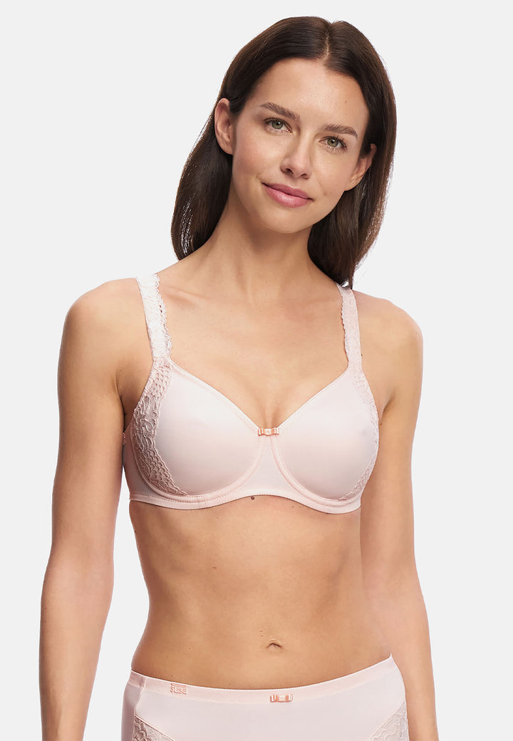 Sujetador reductor con aros y copas moldeadas-Sujetador-Blonda