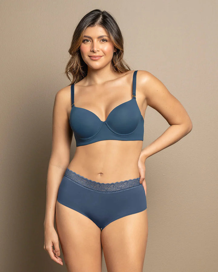 Sujetador triangular push-up con aros-Sujetador-Blonda