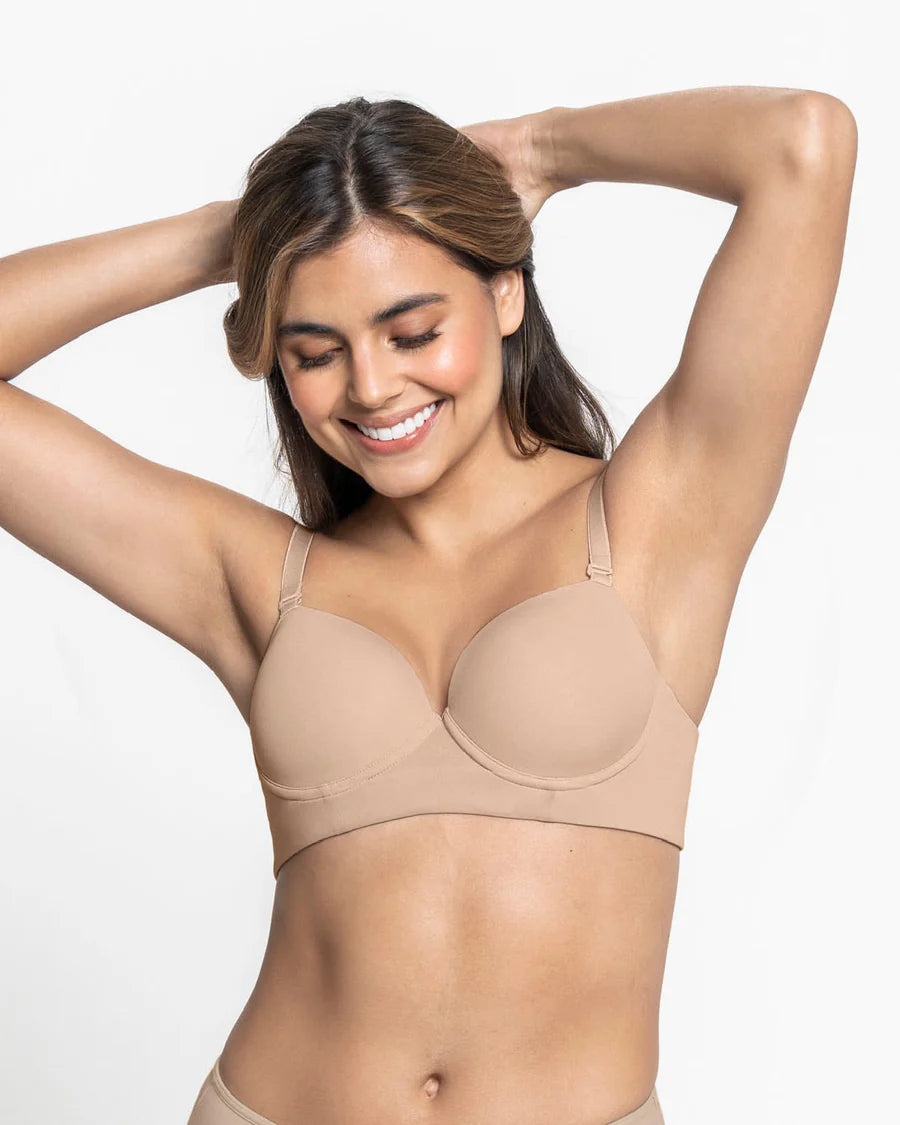 Sujetador triangular push-up con aros-Sujetador-Blonda