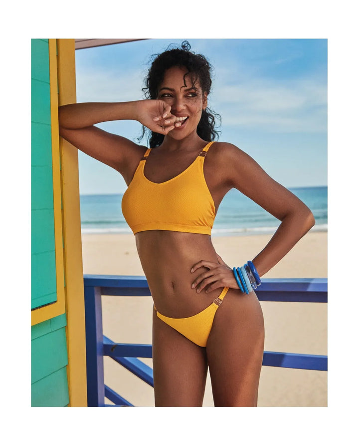 TOP DE BIKINI PROTÉSICO-Bañador-Blonda