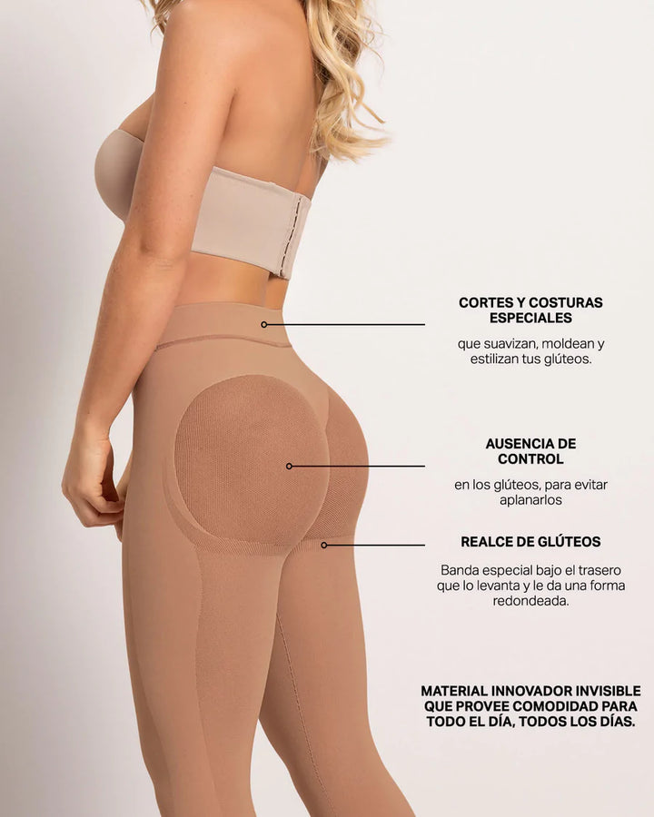 Faja pantalón capri invisible-Blonda