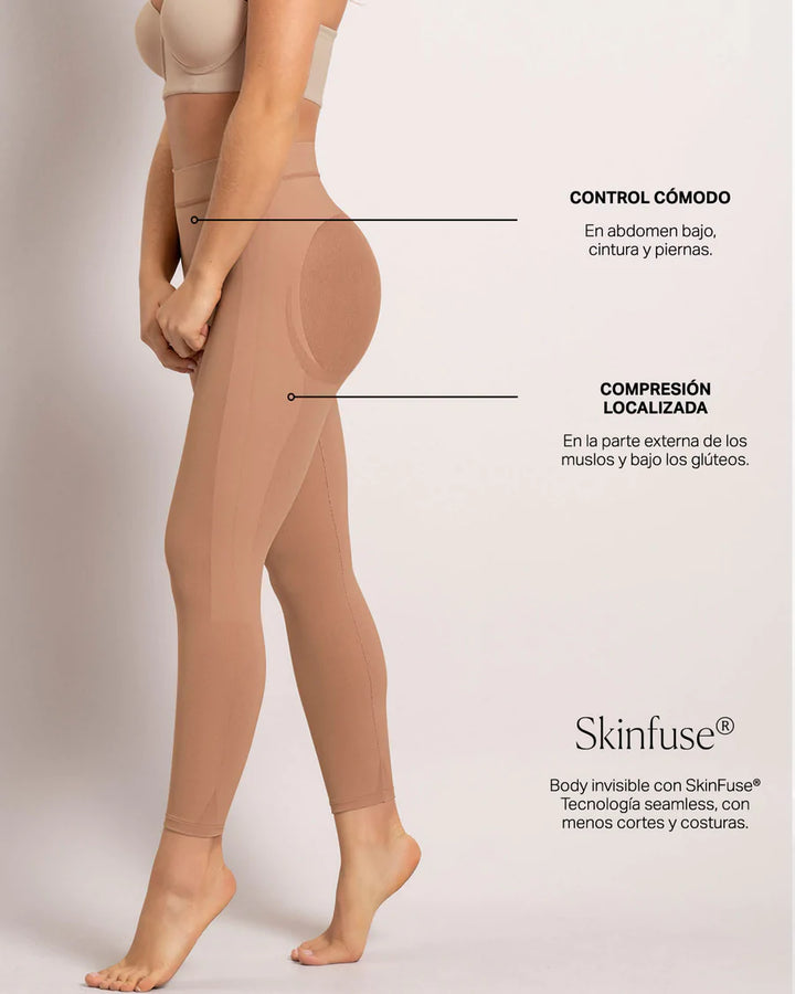 Faja pantalón capri invisible-Blonda