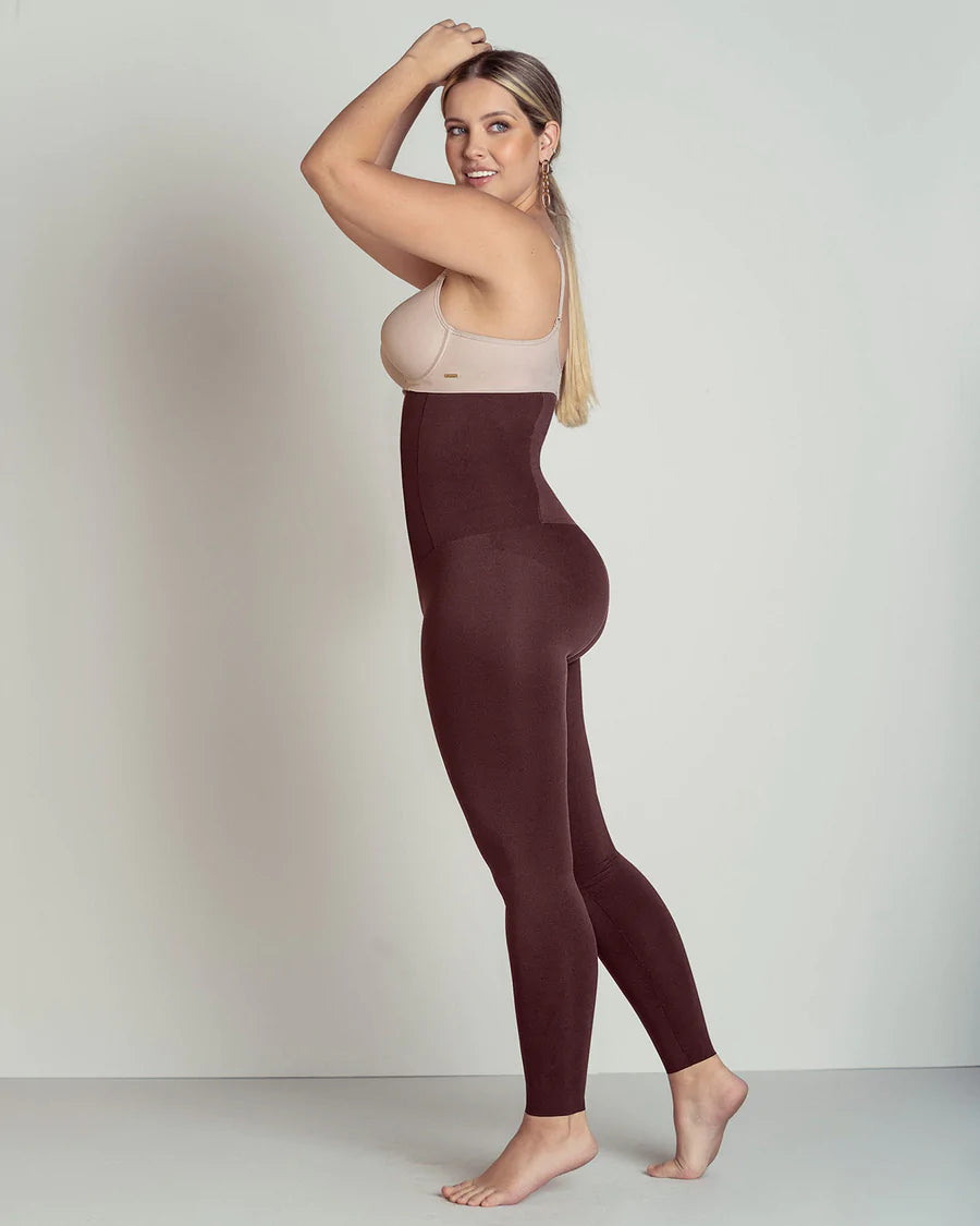 Legging de tiro alto-Blonda