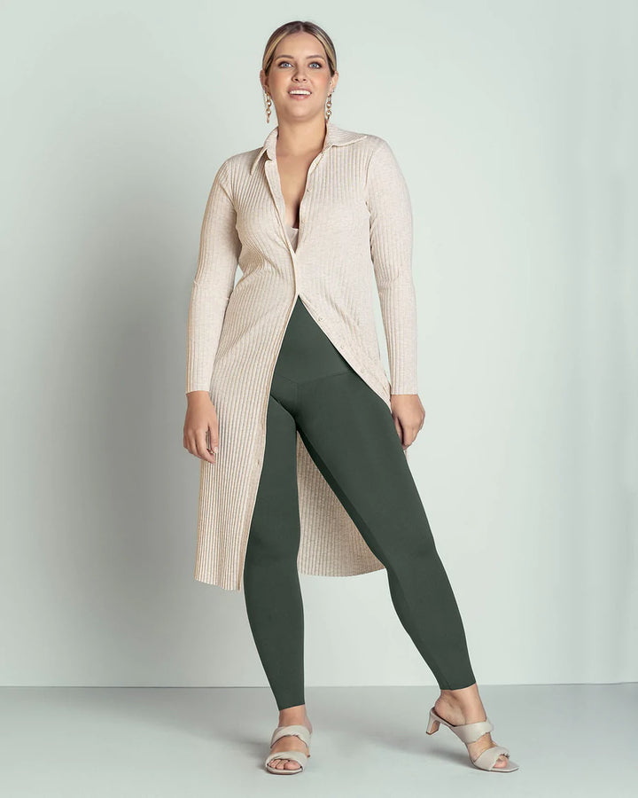 Legging de tiro alto-Blonda