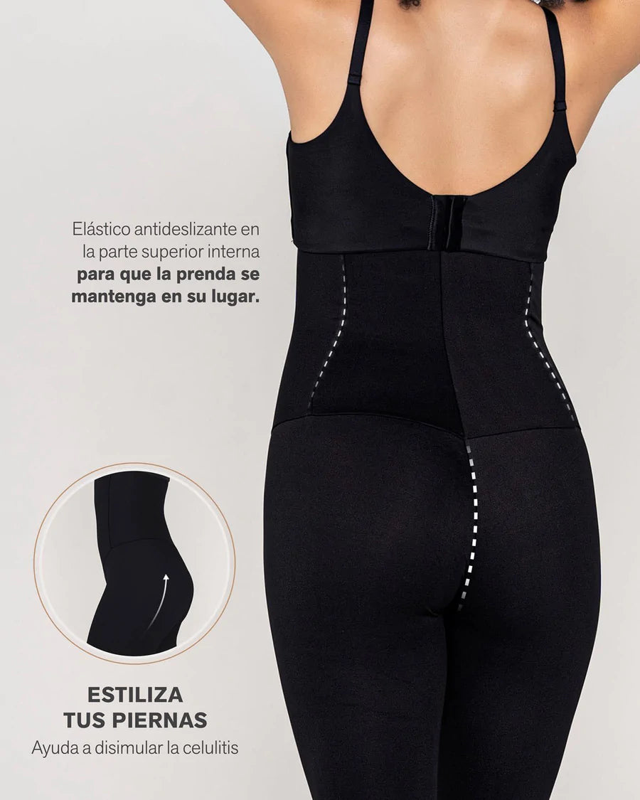 Legging de tiro alto-Blonda