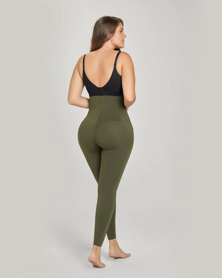 Legging de tiro alto-Blonda