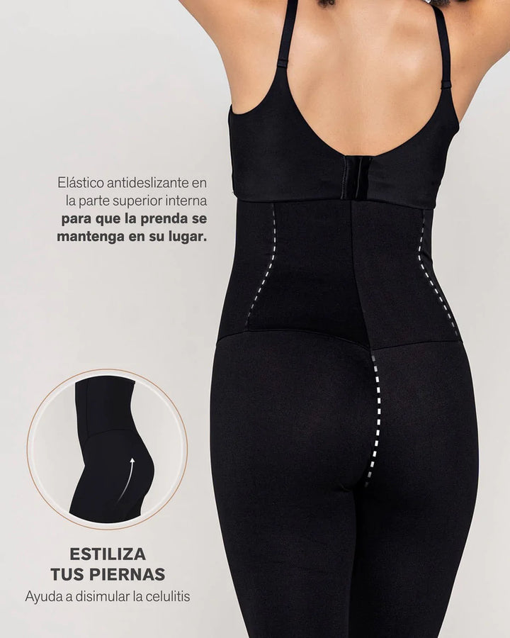 Legging de tiro alto-Blonda