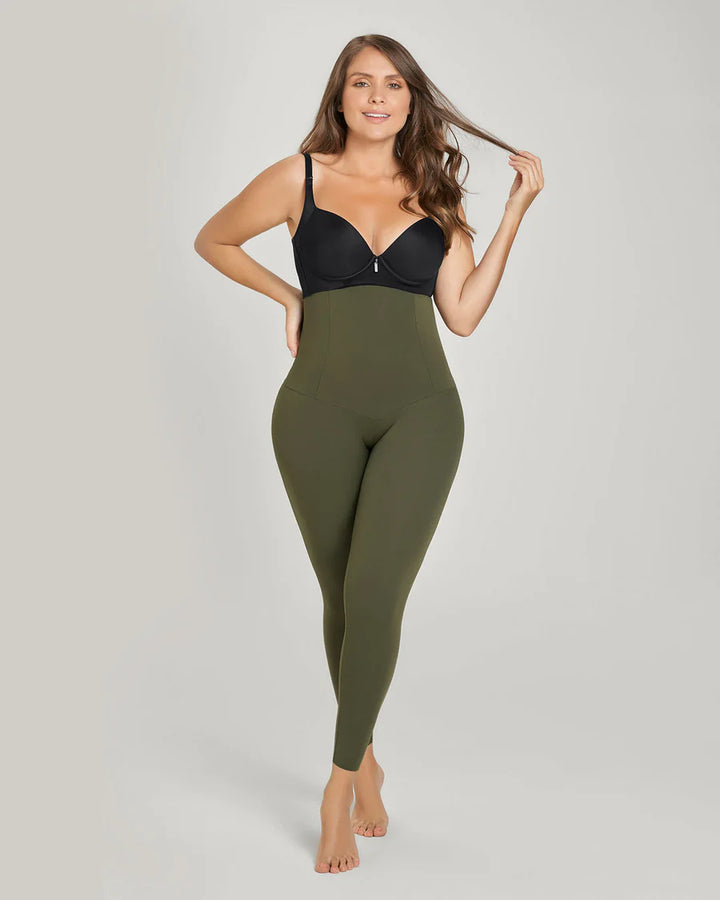 Legging de tiro alto-Blonda